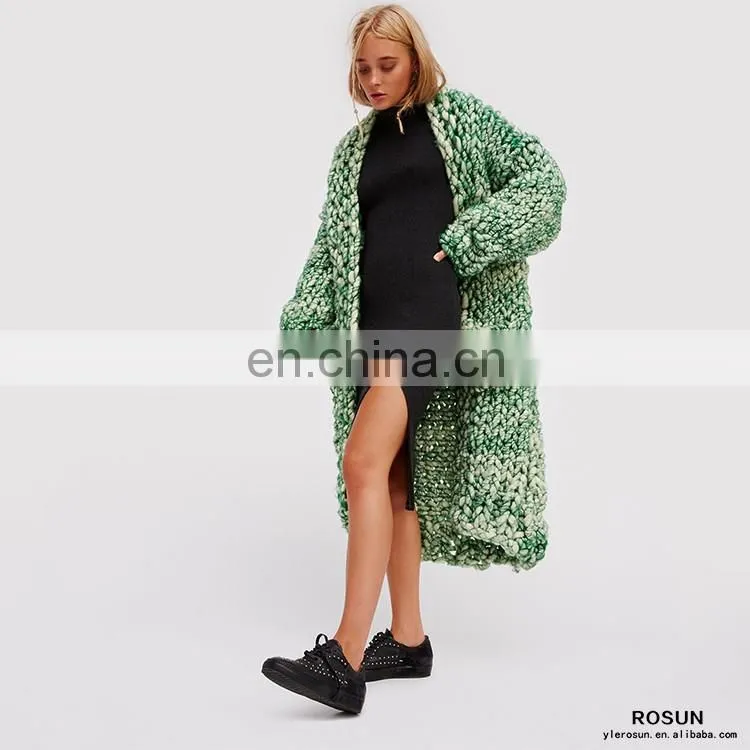 100% Merino Handmade oversized Sweater Coat