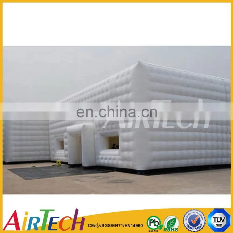 China pvc white cube tent inflatable air tent event for party