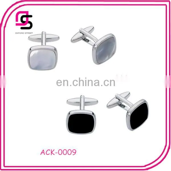 Fashion Zinc Alloy Plated Cufflink for Mens Shirts