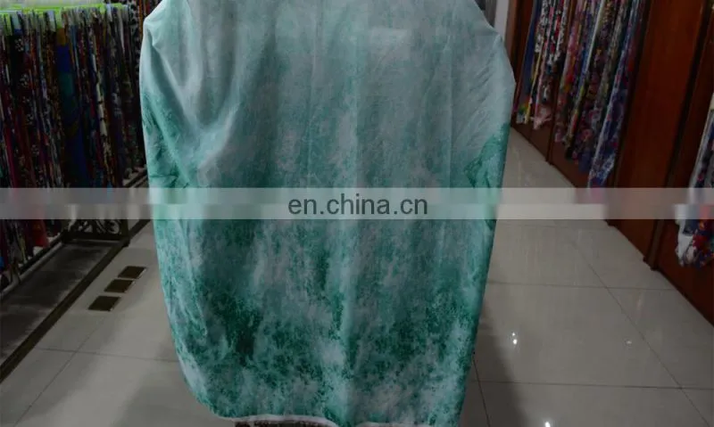 2014 European design digital printing silk fabric for dress