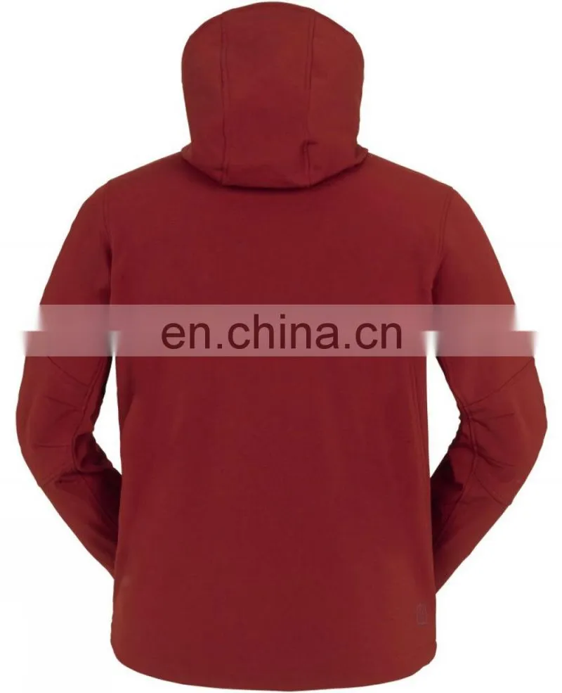 High quality Nylon soft shell fabric mens V neck golf jacket with customized logo
