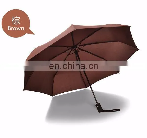 New Female lady 200G Windproof Three Folding Compact Rain Travel Super light Aluminium Men Women Umbrellas fashion