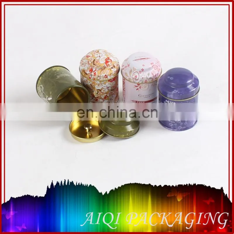 2016 newest hot selling square window tin box for cosmetic