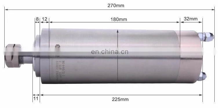 HONGJUN best quality constant power 3.2kw mold spindle drilling for cnc router