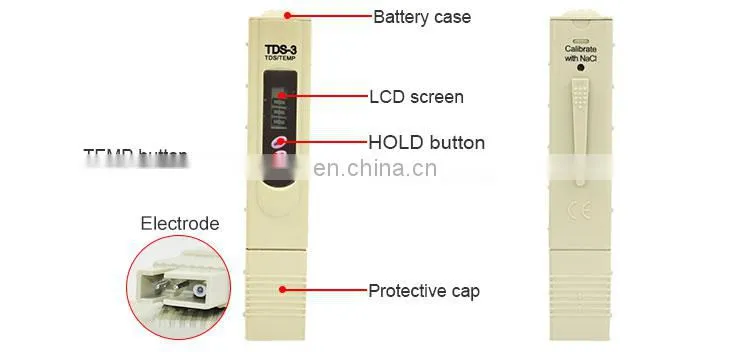 Heavy metals, total hardness and salinity tester portable water analyzer of water laboratory
