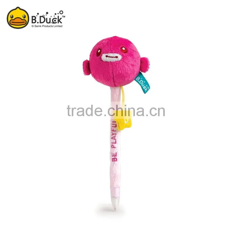 Hot sale school use plastic colorful ball pen For Kids with own logo