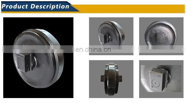 Heavy Equipment Construction Machinery E200b Sh200 Sk200 320b Ec240 Front Idler Roller Part for Excavator