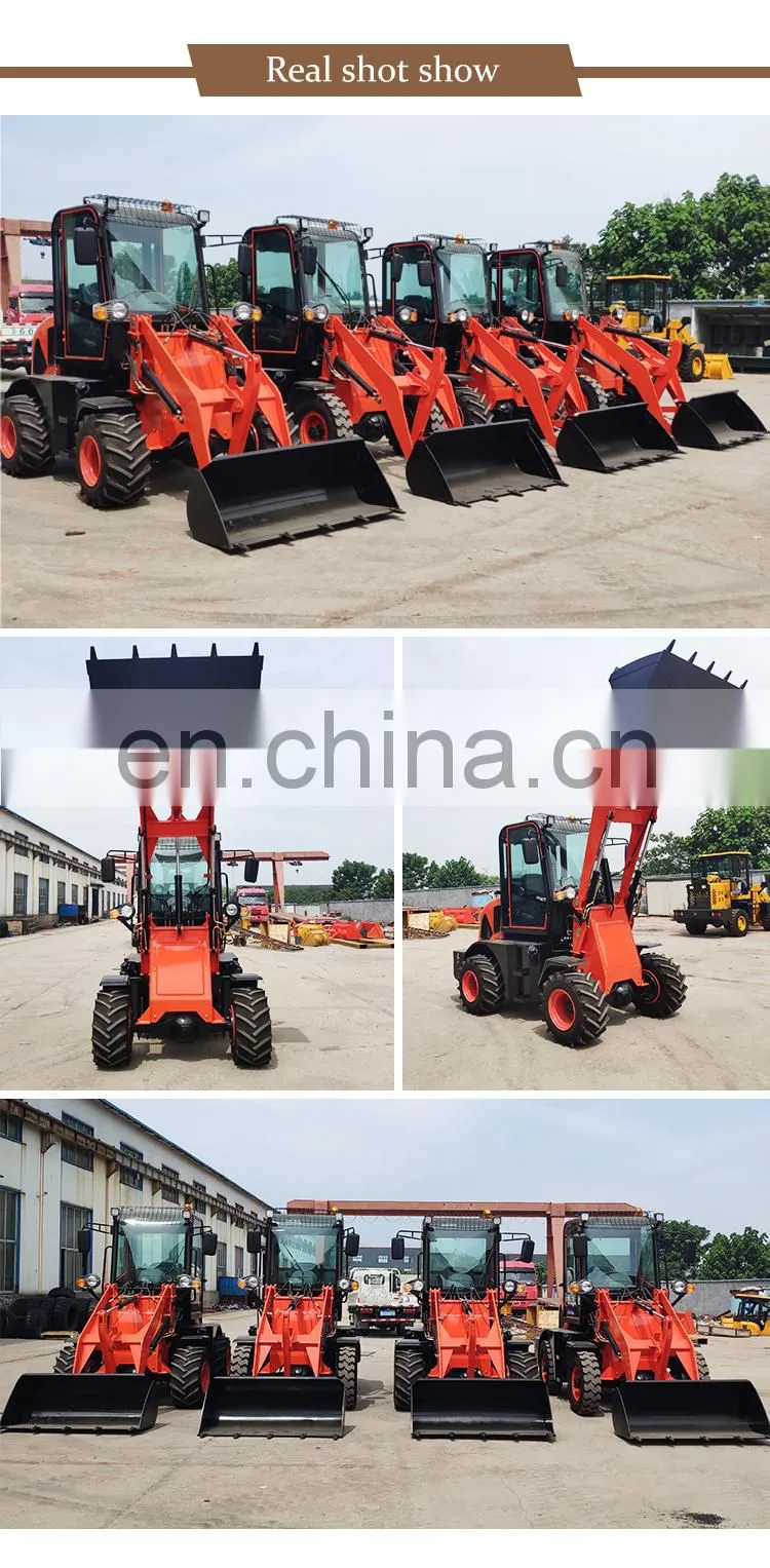 Safe and reliable mini loader with attchments mini loader in czech republic