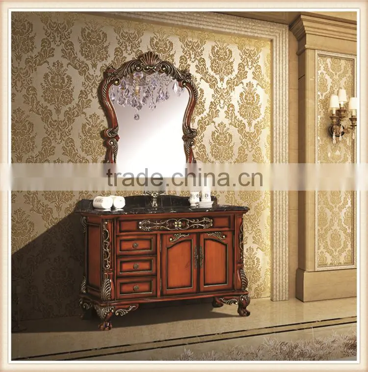 Cherry Shaker Bathroom Cabinet