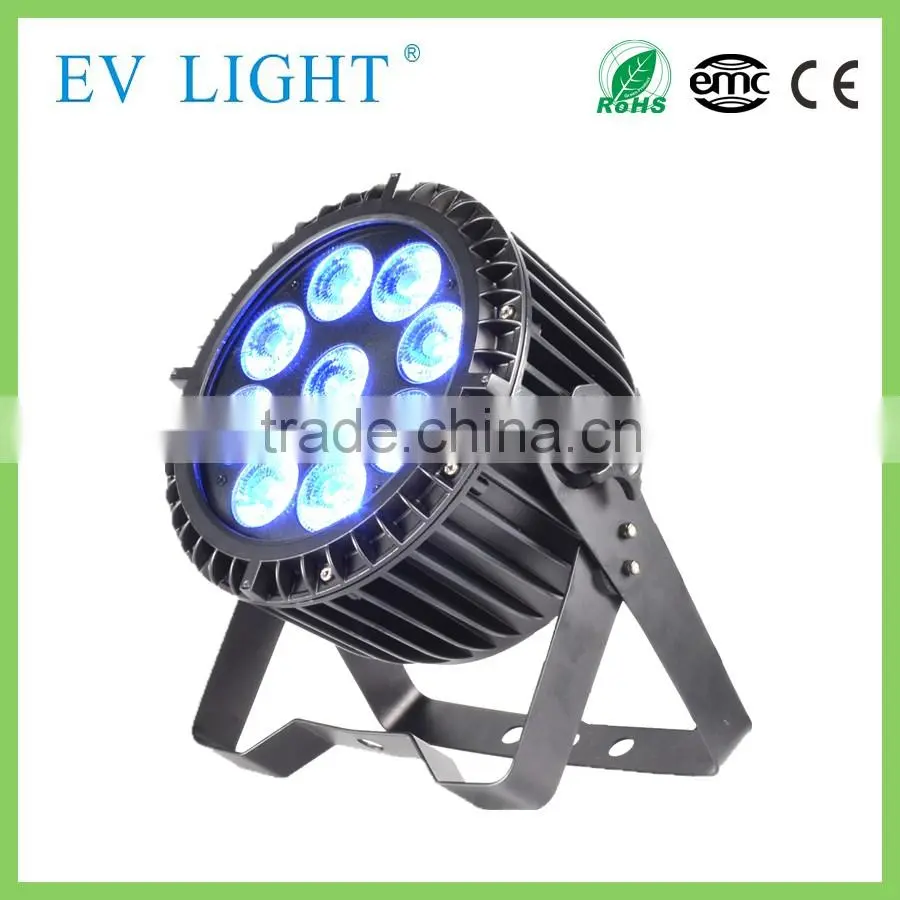 Hot sale rgbw downlight, party light, rgbaw uv led par light