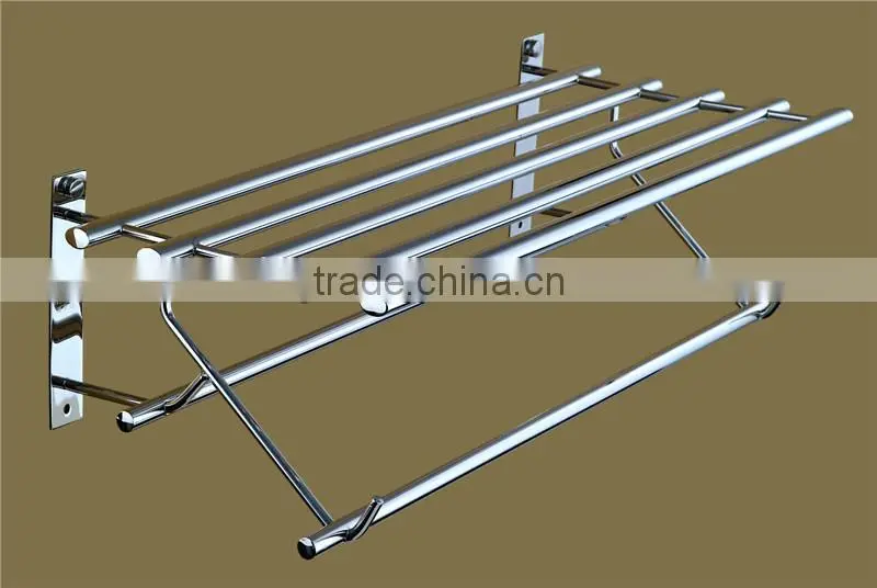 Wesda high quality stainless steel bathroom bath towel shelf A093