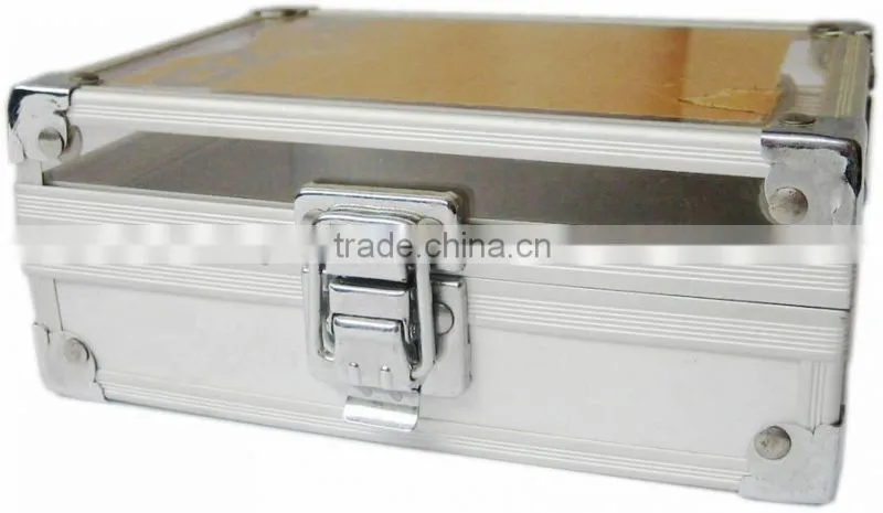 Top grade custom-made aluminum cheap watch case with empty