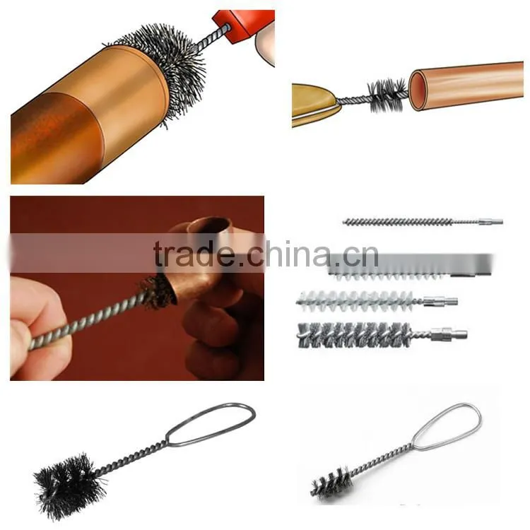 Factory Customized Pure Brass or Copper Tubing Cleaning Brushes