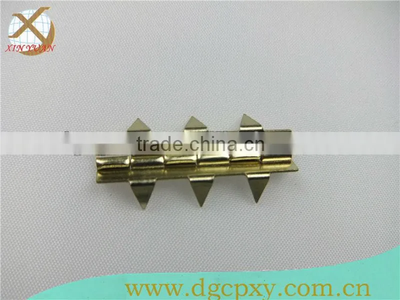 golden small box metal hinge for cigar wooden box