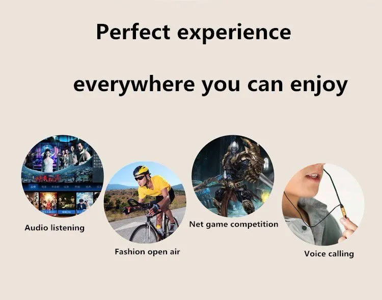 Hot selling electronics computer game detachable earphones