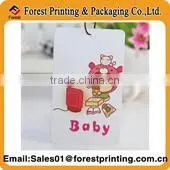 2014 factory price customized different shape paper cardboard hang tag shelf price tag