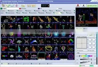 Pangolin Quickshow 2.5 FB3 Laser Show Software DMX512 Light Controller