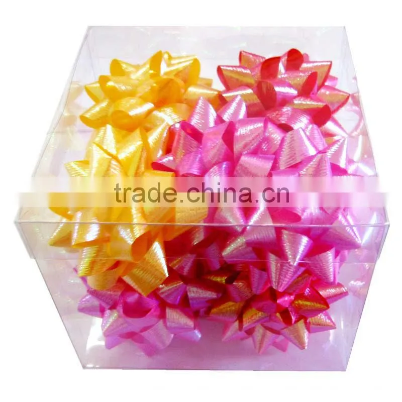 2015 New Design Colorful Ribbon Star Bow, Packing Ribbon Ggg and Spool bows for celebration christmas
