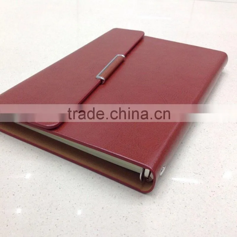 Popular type journal with strap closure