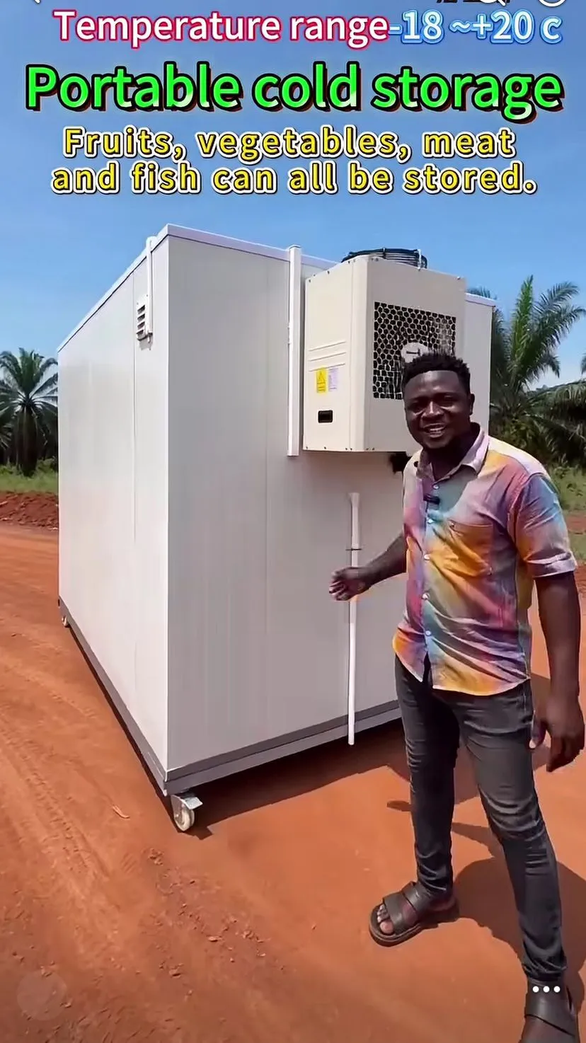 The size and usage requirements of mobile cold storage and mobile freezing rooms