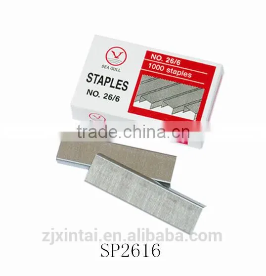 Hot Selling Metal Wire Material and Silver Color Staples