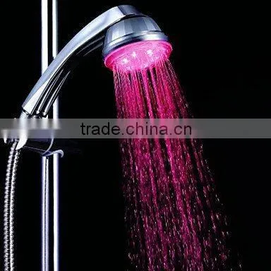 Chrome Plated Rainfall ABS Led Hand Shower