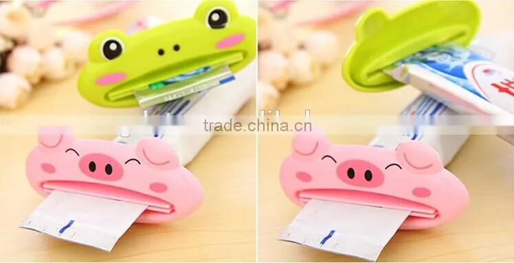 Cartoon toothpaste squeezer Manual Facial cleanser extruder Toothpaste clip