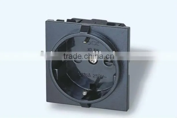 10A 16A 250V Euro AC electric switch and socket