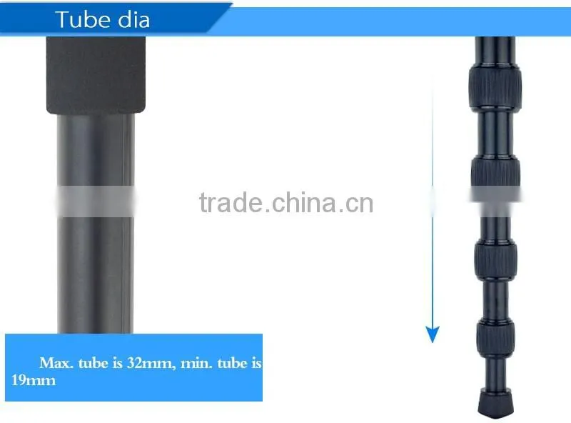 Easy to carry camera single leg tripod is cheap wholesale