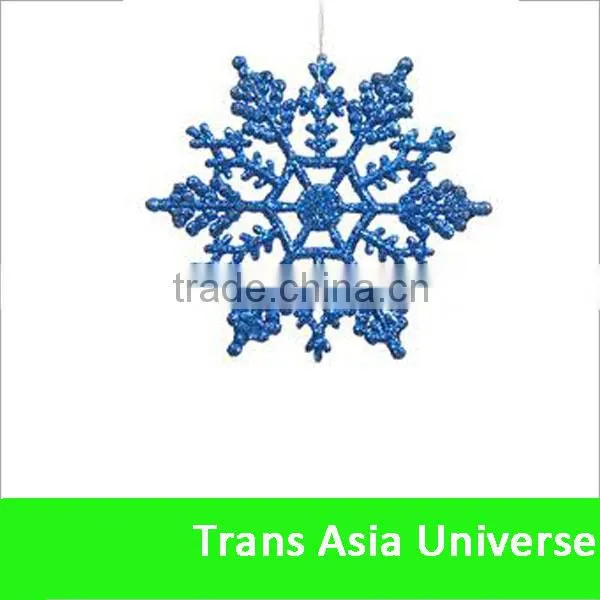Hot Sale plastic hanging snowflake decorations