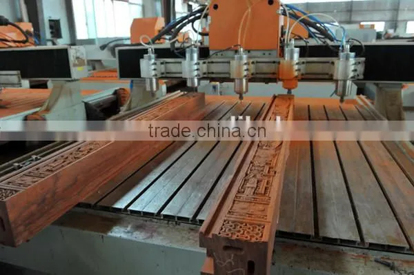 Multi head cnc router machine