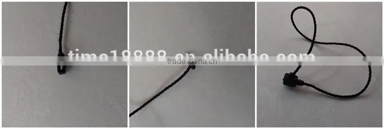 New Clothing Hang Tag Design & hang tag for clothing/plastic seal tag/plastic string tag string vest
