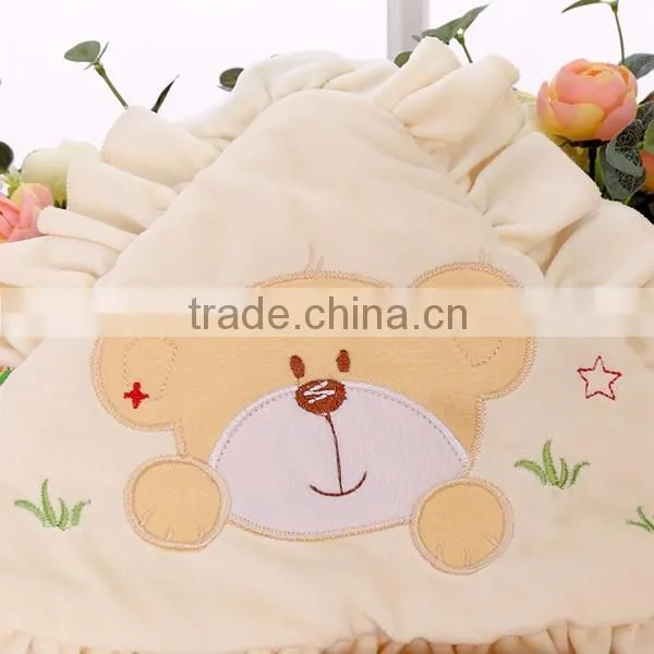 BB-LZ-025 OEM cotton washable muslin toddler swaddle blanket