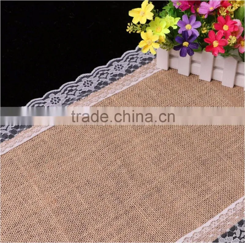 30*180cm 180g in event and party supplies Lace jute European classical table runners
