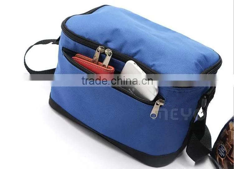 Promotional lunch storage ice bag wine beer drinking cooler ziplock case