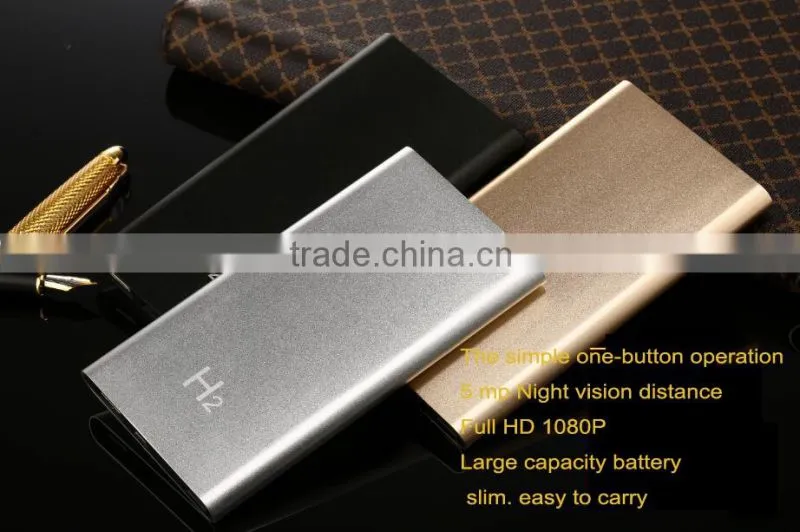 Factory power bank 1080p night vision action camera