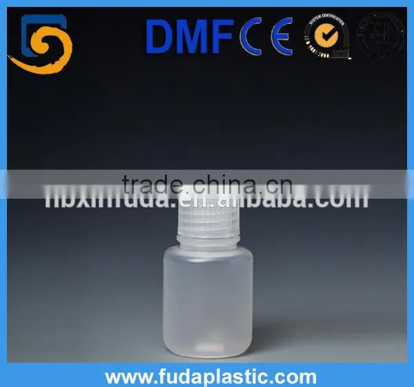 Clear Plastic pill bottle esay open screw cap 30ml