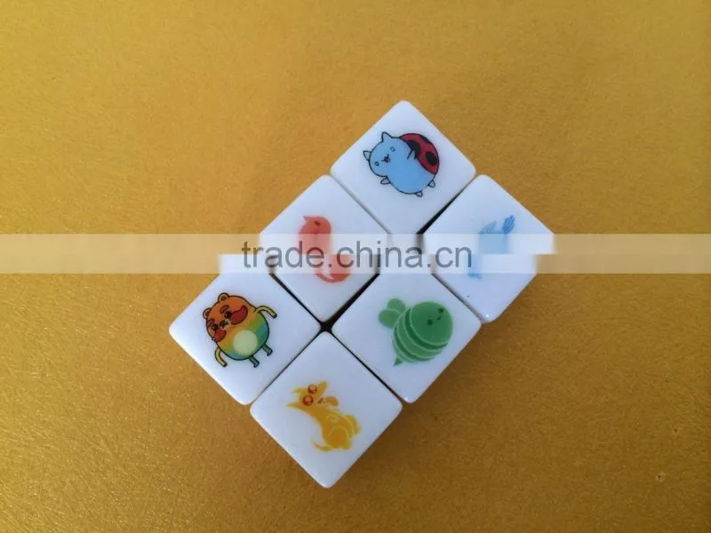 Double color dice