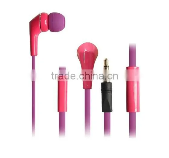 colorful earphone for mp3 and mobile