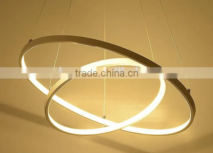 Guzhen Lighting Ring Acrylic LED Pendant Light with Factory Price