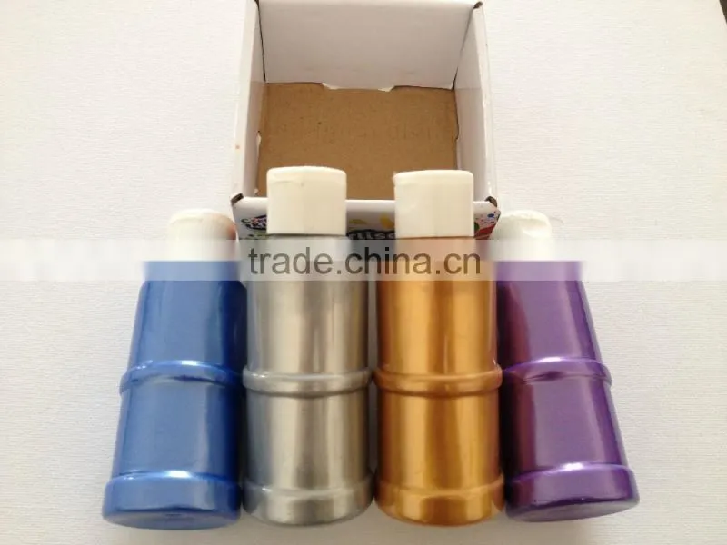 4color*120ml Metallic acrylic paint
