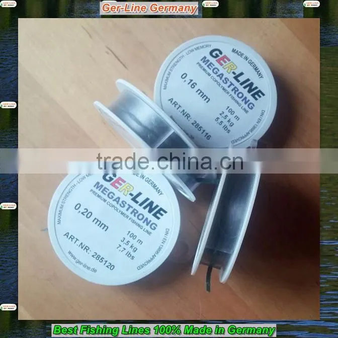 100M best fishing line made in Germany high-quality with moderate price 0.08-2.0mm