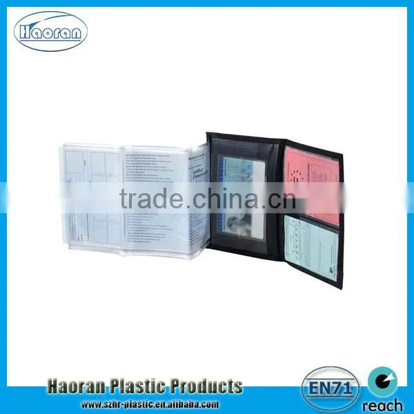Personalized car registration wallet China suppliers