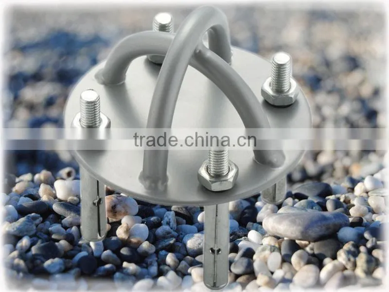 high quality aluminum alloy 4 holes fixed plated