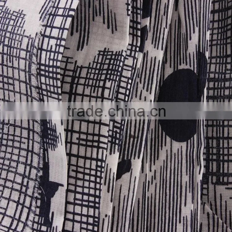 New design product 21S cotton canvas fabric digital printing textiles