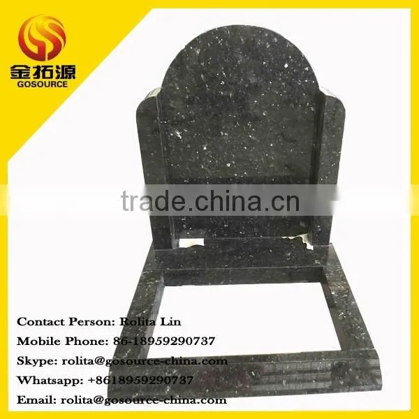 Emerald Pearl Granite tombstone for sale
