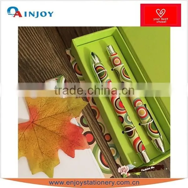 promotion beautiful notebook with pen/ceremony gift
