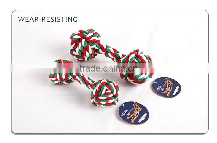 hot selling rope toys for dog cotton rope facctory directly provide