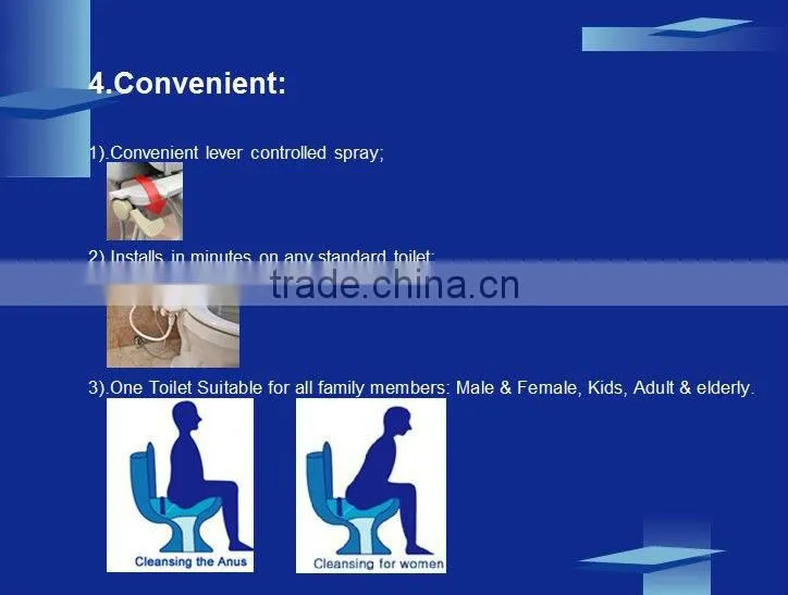 Le petit bidet for male and female,toilet bidet for Feminine Hygiene