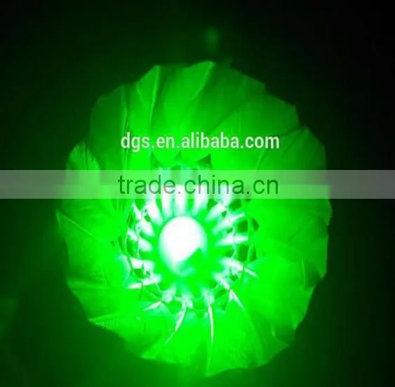 Popular Flashing Lighted Led Duck Leather Shuttlecock Badminton